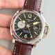 Copy Panerai GMT SS Black Dial Brown Leather Strap Watch(3)_th.jpg